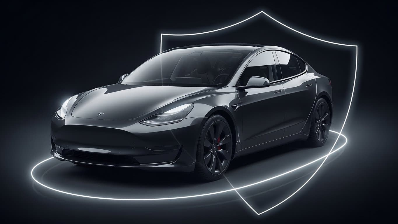 Tesla Model 3 with EV Shield Wrap Protection